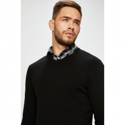 Jack & Jones - Sweter. Szare swetry klasyczne męskie Jack & Jones, l, z bawełny. W wyprzedaży za 69,90 zł.