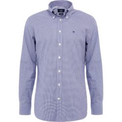 Hackett London Koszula navy. Niebieskie koszule męskie marki Hackett London, m, bez wzorów, z bawełny, bez kołnierzyka, bez rękawów. Za 459,00 zł.