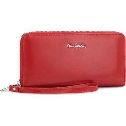 Duży Portfel Damski PIERRE CARDIN - 01 LINE 119 Red 19131. Czerwone portfele damskie marki Pierre Cardin, bez wzorów, ze skóry. Za 139,00 zł.