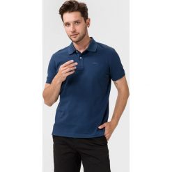 Geox Polo Koszulka Niebieski. Niebieskie podkoszulki męskie Geox, xl, z haftami, z bawełny, bez rękawów. Za 206,95 zł.