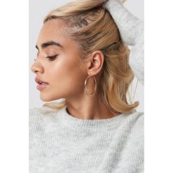 NA-KD Accessories Kolczyki kółka Layered Structured - Gold. Szare kolczyki damskie NA-KD Accessories. Za 40,95 zł.