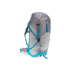 Plecak turystyczny MH500 40 l. Szare plecaki damskie QUECHUA, z elastanu. Za 249,99 zł.