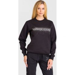 BLUZA NETTOW JOHN RICHMOND. Czarne bluzy damskie s, z nadrukiem, z materiału. Za 653,40 zł.