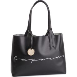 Torebka EMPORIO ARMANI - Y3D081 YGE5A 83310 Black/Black/Silver. Szare torebki klasyczne damskie marki Emporio Armani, bez wzorów, ze skóry ekologicznej, klasyczne, bez dodatków. Za 839,00 zł.