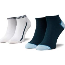 Zestaw 2 par niskich skarpet męskich TOM TAILOR - 90162 Blue 521. Niebieskie skarpetki męskie Tom Tailor, bez wzorów, z elastanu. Za 29,00 zł.