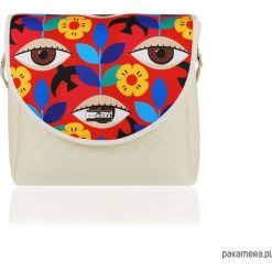 TOREBKA PURO CLASSIC 2611 MEXICAN EYES. Torebki klasyczne damskie Pakamera, bez wzorów, na ramię, bez dodatków. Za 179,00 zł.