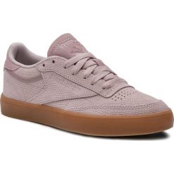 Buty Reebok - Club C Fvs CN8643 Ashen Lilac/Gum. Różowe półbuty damskie Reebok, ze skóry. W wyprzedaży za 249,00 zł.