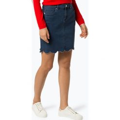 Marie Lund - Jeansowa spódnica damska, niebieski. Niebieskie spódniczki damskie z jeansu. Za 99,95 zł.