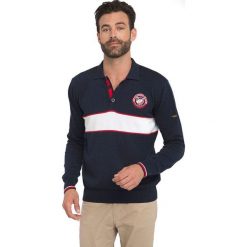 Sir Raymond Tailor Sweter Męski Fescue L Ciemnoniebieski. Czarne swetry klasyczne męskie marki Sir Raymond Tailor, m, z aplikacjami. Za 199,00 zł.