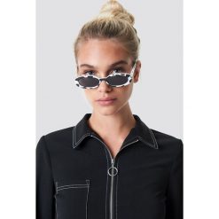 Okulary przeciwsłoneczne damskie aviatory: Le Specs Okulary przeciwsłoneczne Outta Love - White