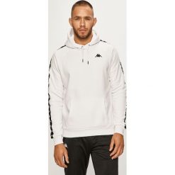 Kappa - Bluza Finnus. Białe bluzy męskie Kappa, xl, z bawełny, z kapturem. Za 199,90 zł.