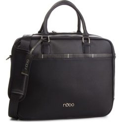 Torba na laptopa NOBO - NBAG-MF0030-C020 Czarny. Czarne torby na laptopa marki Nobo, ze skóry ekologicznej. W wyprzedaży za 169,00 zł.