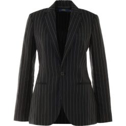 Marynarki i żakiety damskie: Polo Ralph Lauren PINSTRIPE Żakiet black/cream