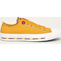 Converse - Tenisówki. Pomarańczowe trampki i tenisówki damskie Converse, bez wzorów, z gumy, na sznurówki. Za 299,90 zł.