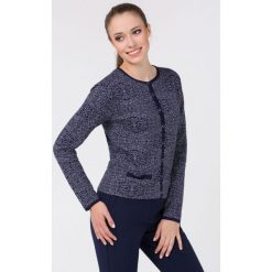 Swetry rozpinane męskie: Kardigan z oryginalnym wzorem