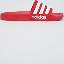 Adidas Performance - Klapki. Czerwone kapcie męskie adidas Performance, bez wzorów, z gumy. Za 99,90 zł.
