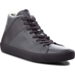 Sneakersy GUESS - FJZAC3 LEA12 020G. Szare półbuty damskie Guess, ze skóry. W wyprzedaży za 209,00 zł.