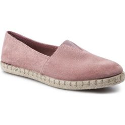 Espadryle SERGIO BARDI - SB-01-07-000317 212. Różowe espadryle damskie Sergio Bardi, bez wzorów, ze skóry, bez obcasa, na płaskiej podeszwie. W wyprzedaży za 139,00 zł.