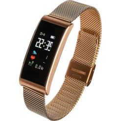Smartwatch Garett Women Tina złoty, stalowy zegarek. Szare zegarki damskie Garett, złote. Za 389,00 zł.