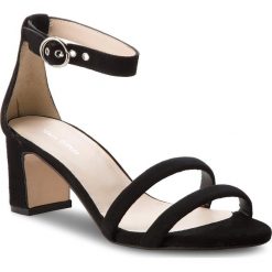 Sandały MARC O'POLO - 803 14621201 608 Black 165. Czarne klapki damskie Marc O'Polo, bez wzorów, ze skóry, bez obcasa, na obcasie. W wyprzedaży za 429,00 zł.