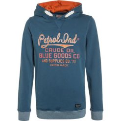 Petrol Industries HOODED Bluza z kapturem teal. Zielone bluzy chłopięce marki Petrol Industries, z bawełny, z kapturem. Za 169,00 zł.