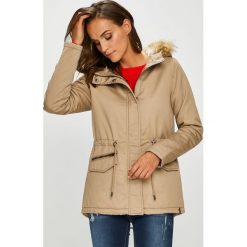 Only - Parka. Szare parki damskie marki ONLY, s, z bawełny, długie. W wyprzedaży za 159,90 zł.