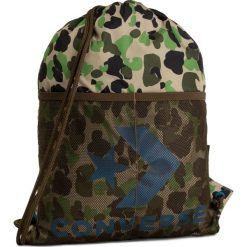 Plecak CONVERSE - 10017706-A01 331. Zielone torby męskie skórzane Converse, bez wzorów, z materiału, młodzieżowe. Za 79,00 zł.