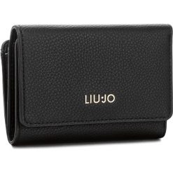 Portfele damskie: Duży Portfel Damski LIU JO – M Bifold Niagara N18171 E0037 Nero 22222