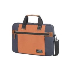 Torba SAMSONITE Sideways 13.3 cali Niebiesko-pomarańczowy. Pomarańczowe torby na laptopa Samsonite, w paski, casualowe. Za 189,99 zł.