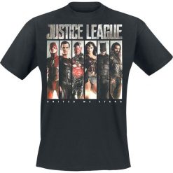 T-shirty męskie: Justice League Photo Slices T-Shirt czarny