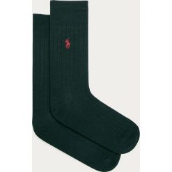 Polo Ralph Lauren - Skarpetki. Niebieskie skarpetki męskie Polo Ralph Lauren, z aplikacjami, z elastanu. Za 89,90 zł.