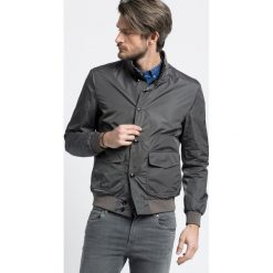 Trussardi Jeans - Kurtka dwustronna. Szare płaszcze męskie Trussardi Jeans, s, bez wzorów, z elastanu, krótkie, bez kaptura. W wyprzedaży za 1499,00 zł.