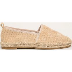 Answear - Espadryle Best Shoes. Brązowe espadryle damskie ANSWEAR, bez wzorów, z gumy, bez obcasa, na obcasie. W wyprzedaży za 59,90 zł.