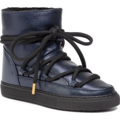 Buty INUIKII - Sneaker 70202-59 Night Blue. Niebieskie kozaki damskie Inuikii, na zimę, ze skóry, bez obcasa, bez zapięcia. W wyprzedaży za 999,00 zł.