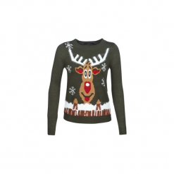 Swetry Vero Moda VMRUDOLPH. Zielone swetry klasyczne damskie Vero Moda, xl. Za 99,00 zł.