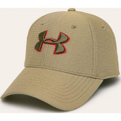 Under Armour - Czapka. Zielone czapki męskie Under Armour, bez wzorów, z poliesteru. W wyprzedaży za 69,90 zł.