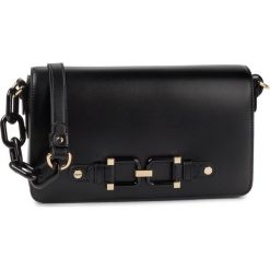 Torebka ELISABETTA FRANCHI - BS-30A-92E2-V239 Nero 110. Czarne listonoszki damskie Elisabetta Franchi, bez wzorów, ze skóry ekologicznej, eleganckie, bez dodatków. W wyprzedaży za 719,00 zł.
