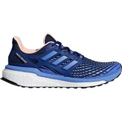 Buty adidas Energy Boost W Czarno-Niebieskie. Niebieskie buty sportowe damskie Adidas, bez wzorów, z dzianiny, do biegania, techfit (adidas). Za 428,39 zł.