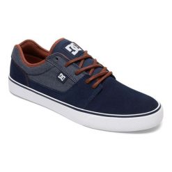 DC Tonik Se M Shoe Navy 44,0. Niebieskie buty sportowe męskie marki DC, z gumy. W wyprzedaży za 229,00 zł.