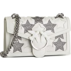 Torebka PINKO - Mini Love Starry Sky AI 19-20 PLTT 1P21GB Y5UV White I09. Białe torebki klasyczne damskie Pinko, bez wzorów, ze skóry, klasyczne, bez dodatków. Za 1449,00 zł.