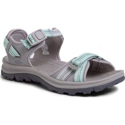 Sandały KEEN - Terradora II Open Toe Sandal 1022450 Light Gray/Ocean Wave. Szare klapki damskie Keen, bez wzorów, ze skóry ekologicznej, bez obcasa. Za 299,00 zł.