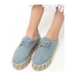 Espadryle damskie: Jasnoniebieskie Espadryle Quick Kiss