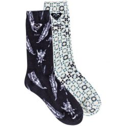 Roxy Skarpetki Mid Calf J Sock kvj0 Anthracite. Szare skarpetki damskie marki Roxy, z elastanu. Za 89,00 zł.
