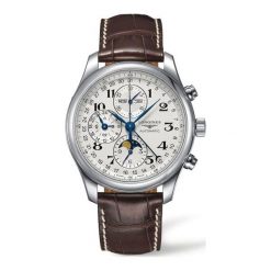 LONGINES MASTER COLLECTION L2.773.4.78.3. Szare zegarki męskie LONGINES, ze stali. Za 13150,00 zł.