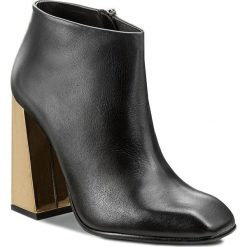 Botki EVA MINGE - Imelda 2A 17BL1372251EF 101. Czarne botki damskie na obcasie marki Eva Minge, ze skóry. W wyprzedaży za 349,00 zł.