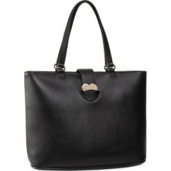 Torebka My Twin Shopping 201MO8110. Czarne torebki klasyczne damskie My Twin, bez wzorów, na ramię, bez dodatków. W wyprzedaży za 559,00 zł.