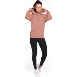 Gym Hero - Bluza Dirty Pink. Różowe bluzy damskie marki Gym Hero, s, bez wzorów, z dzianiny, bez rękawów, z kapturem. Za 139,90 zł.