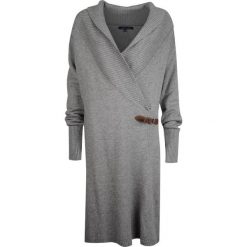 Tommy Hilfiger Sukienka "Harlem". Sukienki damskie TOMMY HILFIGER, na co dzień, bez wzorów, z tkaniny, bez kołnierzyka, z długim rękawem, długie, proste. Za 369,00 zł.