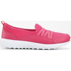 Sneakersy z pianką "youfoam" bonprix różowy. Różowe sneakersy damskie bonprix, z materiału. Za 69,99 zł.