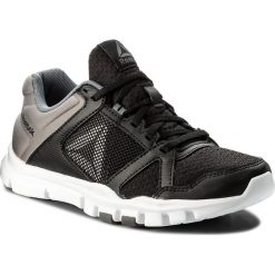 Buty Reebok - Yourflex Train 10 Mt BS9884 Black/White/Alloy. Czarne buty sportowe damskie Reebok, bez wzorów, ze skóry ekologicznej, sportowe, na fitness i siłownię, reebok yourflex. W wyprzedaży za 169,00 zł.